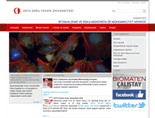 Tablet Screenshot of biomaten.metu.edu.tr
