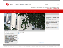Tablet Screenshot of eqs.metu.edu.tr