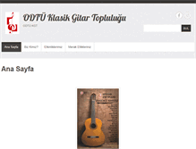 Tablet Screenshot of gitar.metu.edu.tr