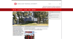 Desktop Screenshot of gtss.metu.edu.tr