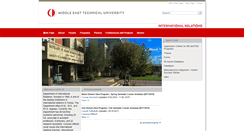 Desktop Screenshot of ir.metu.edu.tr