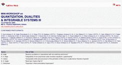 Desktop Screenshot of dualities.physics.metu.edu.tr