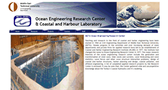 Desktop Screenshot of ocean.ce.metu.edu.tr