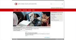 Desktop Screenshot of myo.metu.edu.tr