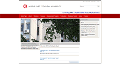 Desktop Screenshot of eerc.metu.edu.tr