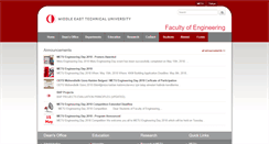 Desktop Screenshot of muhfd.metu.edu.tr