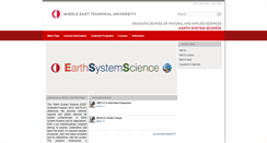 Desktop Screenshot of ess.metu.edu.tr