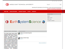 Tablet Screenshot of ess.metu.edu.tr