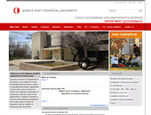 Tablet Screenshot of econ.metu.edu.tr