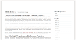 Desktop Screenshot of bulten.bidb.metu.edu.tr