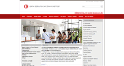 Desktop Screenshot of oidb.metu.edu.tr