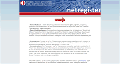 Desktop Screenshot of netregister.ncc.metu.edu.tr