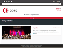 Tablet Screenshot of kkm.metu.edu.tr