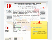 Tablet Screenshot of ictl2012.metu.edu.tr