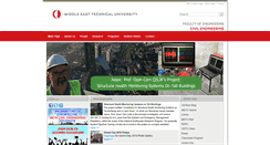 Desktop Screenshot of ce.metu.edu.tr