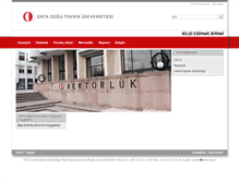 Tablet Screenshot of beb.metu.edu.tr
