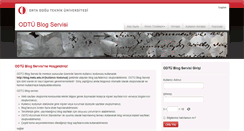 Desktop Screenshot of blog.metu.edu.tr
