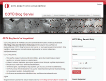 Tablet Screenshot of blog.metu.edu.tr