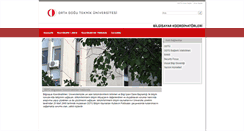 Desktop Screenshot of coordinators.metu.edu.tr