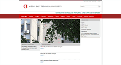 Desktop Screenshot of fbe.metu.edu.tr