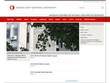 Tablet Screenshot of fbe.metu.edu.tr