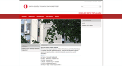 Desktop Screenshot of eot.metu.edu.tr