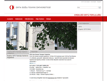 Tablet Screenshot of eot.metu.edu.tr