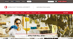 Desktop Screenshot of ncc.metu.edu.tr