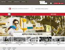 Tablet Screenshot of ncc.metu.edu.tr