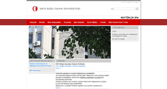 Desktop Screenshot of po.metu.edu.tr
