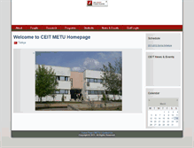 Tablet Screenshot of ceit1.metu.edu.tr
