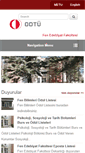 Mobile Screenshot of fef.metu.edu.tr