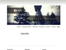 Tablet Screenshot of mathc.metu.edu.tr
