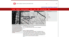 Desktop Screenshot of pal.metu.edu.tr