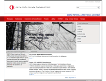 Tablet Screenshot of pal.metu.edu.tr