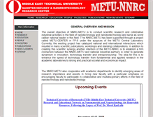 Tablet Screenshot of nnrc.metu.edu.tr