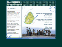 Tablet Screenshot of mauritius.metu.edu.tr