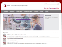 Tablet Screenshot of pdo.metu.edu.tr
